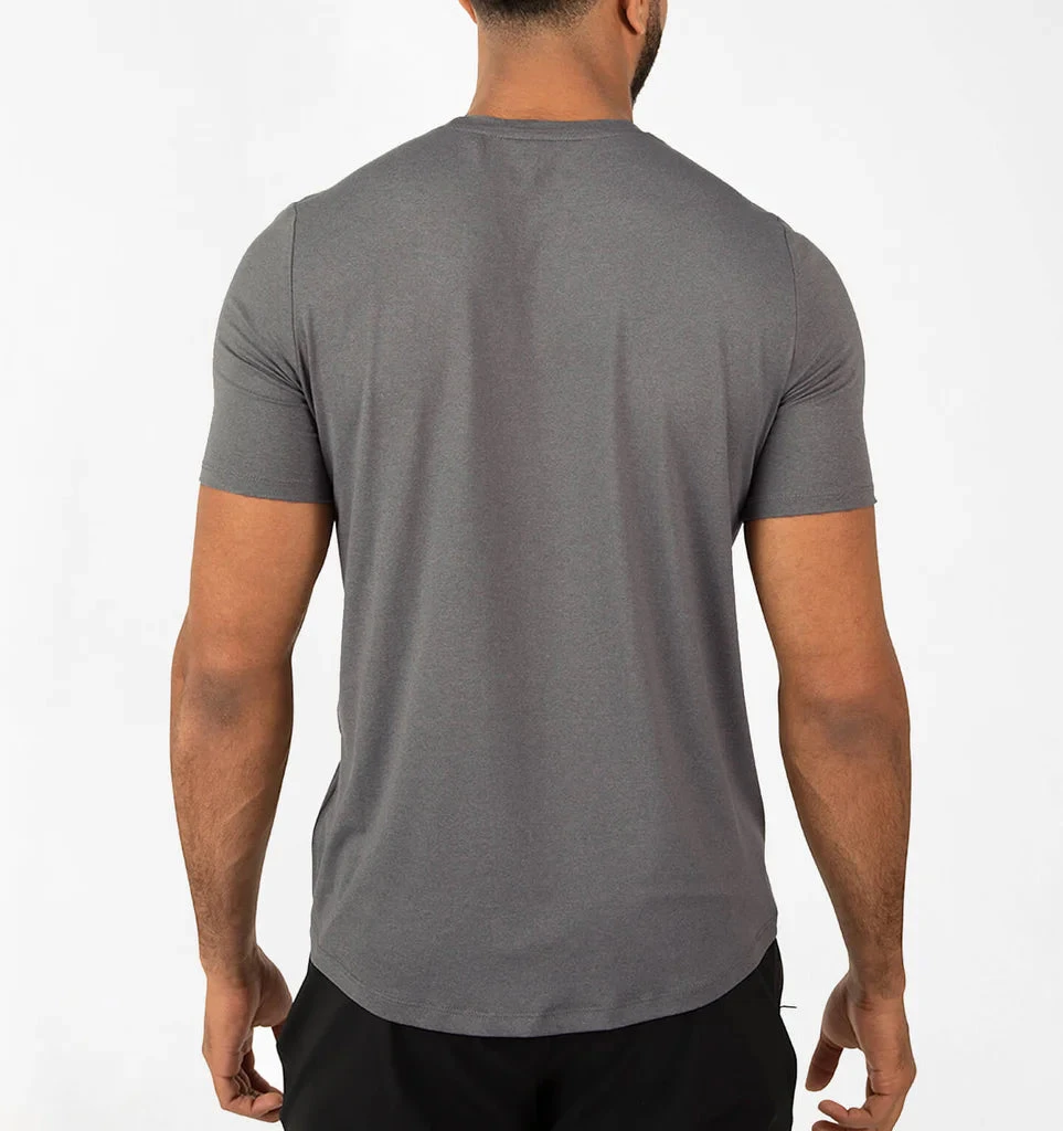 Men's Ultra Tee (Heather Steel) 4 Men's Ultra Tee (Heather Steel) - Image 4