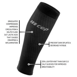 CEP Men's Ultralight Compression Calf Sleeves (Black) -Clothing Store Online WS40IY WS50IY 540x 67111ecd ee9a 458a 95dd 0653f89fec32