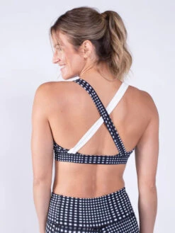 Women's Recess Sports Bra (960 - Plaid) -Clothing Store Online bra back min