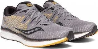 Saucony Men's Liberty ISO 2 (45 - Grey/Yellow) 1 Saucony Men's Liberty ISO 2 (45 - Grey/Yellow)