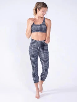 Women's Recess Sports Bra (960 - Plaid) -Clothing Store Online full2 min