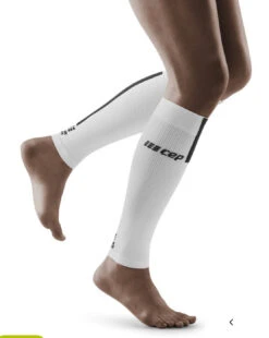 CEP Women Compression Calf Sleeves 3.0 (White)