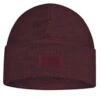 Buff Merino Wool Fleece Hat Maroon