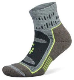 Balega Blister Resist Quarter Running Socks (Mink/Grey)