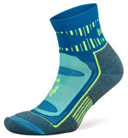 Balega Blister Resist Quarter Running Socks (Ethereal Blue) 1 Balega Blister Resist Quarter Running Socks (Ethereal Blue)
