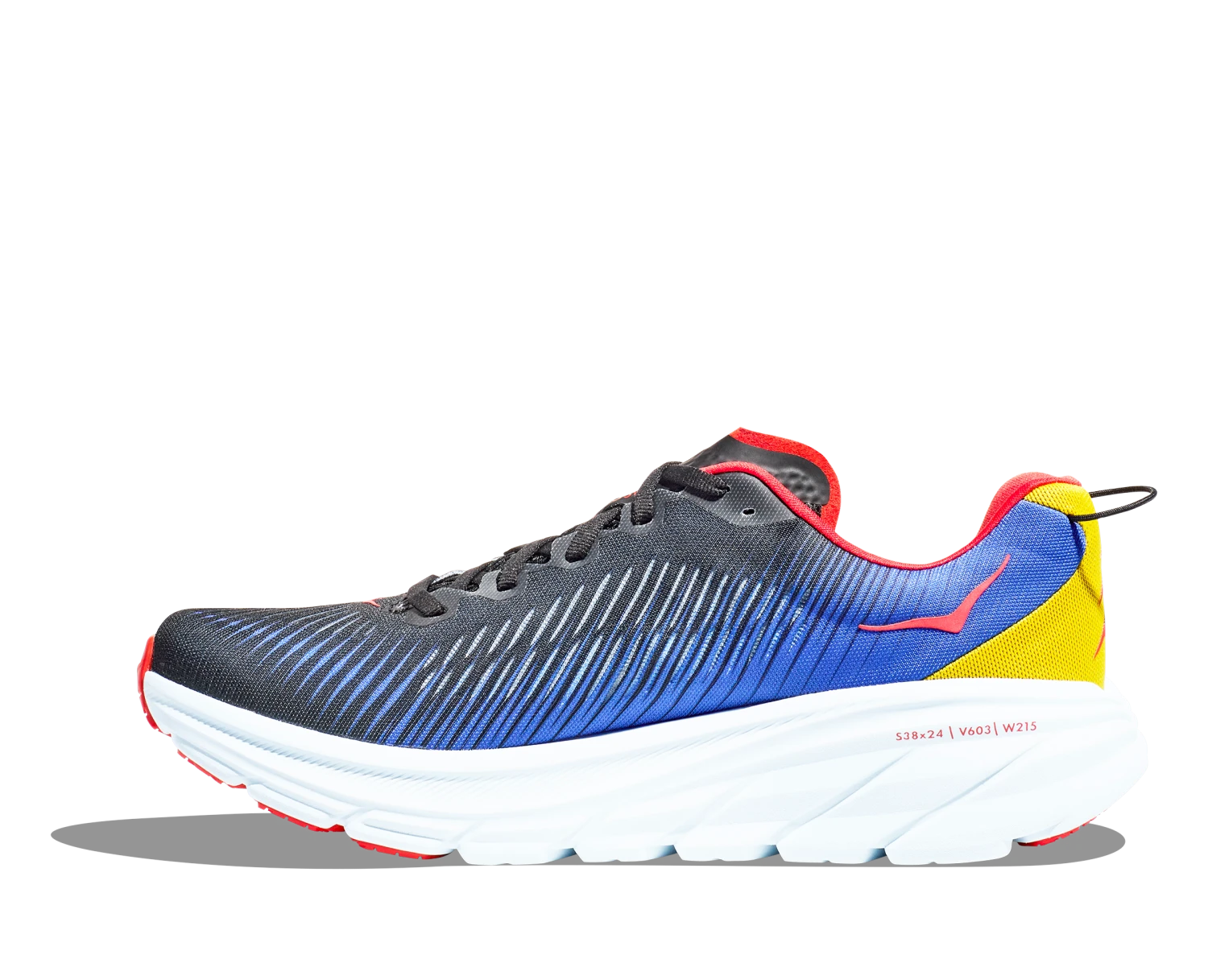 Hoka Men's Rincon 3 (BDGB - Black/Dazzling Blue) 3 Hoka Men's Rincon 3 (BDGB - Black/Dazzling Blue) - Image 3