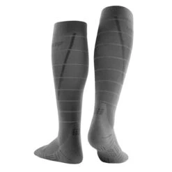 CEP Men's Reflective Compression Tall Socks (Grey) -Clothing Store Online reflective tall sock grey 4 540x 5ef39440 ccf9 4c65 955e cf2c66bee9f7